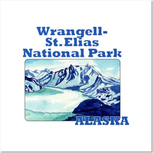 Wrangell-St. Elias National Park, Alaska Posters and Art